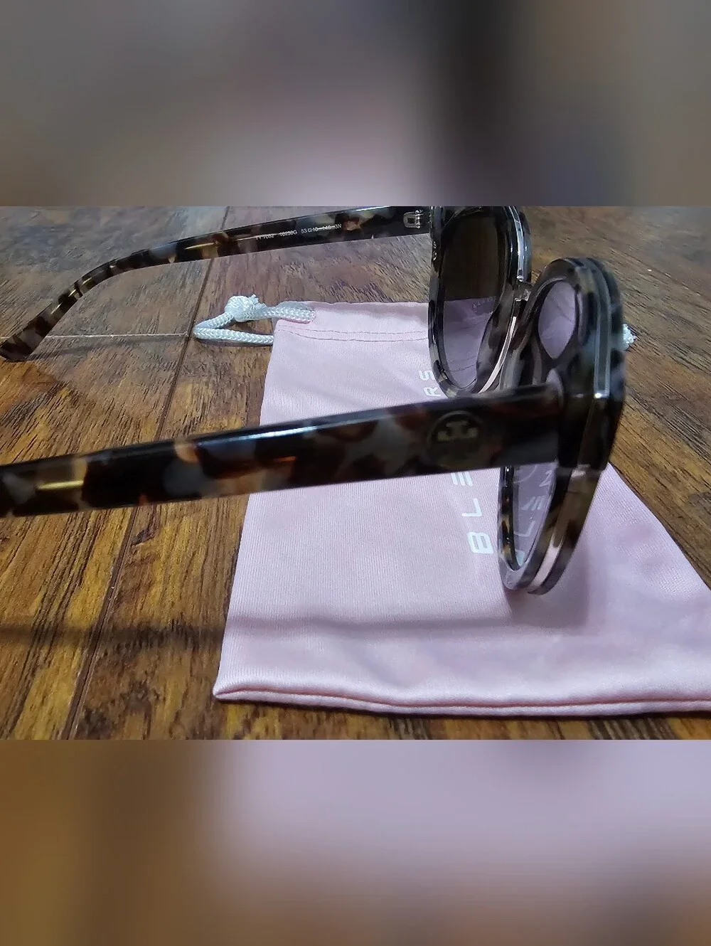 Tory Burch Tortoise Shell Sunglasses - Brown Gradient Lenses